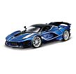Bburago - RACE+PLAY,Ferrari FXX-K EVO, modrá, 1:18