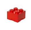 LEGO úložný box 4 - červená
