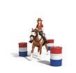 Schleich 42775 Hannah s koněm a překážkami - westernové dobrodružství