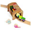 Bigjigs Rail Dřevěný tunel Příšerky