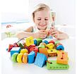 Hape Navlékací korále z geometrických tvarů