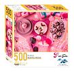 Brain Tree Puzzle Pink Placed 500 Teile