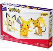 Mega Construx - Pikachu und sein Entwicklungstrio bauen und ausstellen