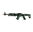 Sparkling ARMY Maschinenpistole auf Schwungrad Plastik 62cm auf Karte