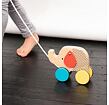 Petit Collage Jumbo Ziehelefant aus Holz