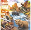 Magellan Familienpuzzle Wildtiere des Nordens 500 Teile