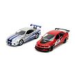 Fast and Furious Twin Pack 2006 Mitsubishi Lancer Evo IX + Brian's 2002 Nissan Skyline GTR R34