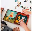 Petit Collage Magnetisches Buch Tiere