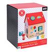 Petit Collage Jigsaw Puzzle Haus mit Tieren