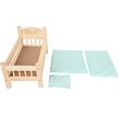 Small Foot  Holzspielzeug Puppenbett Natur