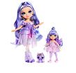 Rainbow High Malá sestřička víla - Amethyst (Purple)