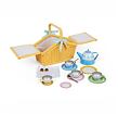 Bigjigs Toys Pikniková sada v košíku