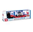 Bburago - Haulers construction, Kamion M-B Actros Gigaspace s Bobcat nakladačem, 1:43