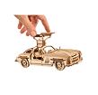 Ugears 3D dřevěné mechanické puzzle Auto Winged Sports Coupe