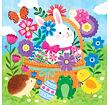 Mudpuppy Podlahové puzzle Velikonoční zajíček 25 dílků
